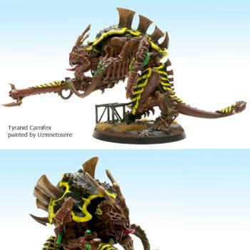 Tyranid Carnifex by uzmnetosere