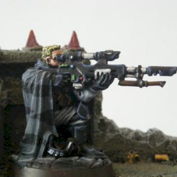 imperial guard cadian sniper by dark arts