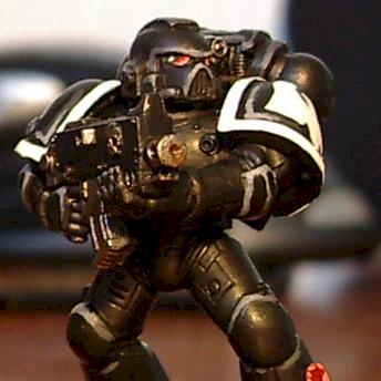 Raven Guard tactical marine by ikafrai