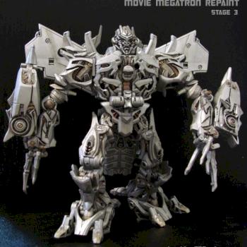 Transformers Movie Megatron Repaint by timshinn73