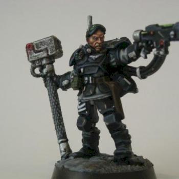 cadian kasrkin sergeant by dark arts