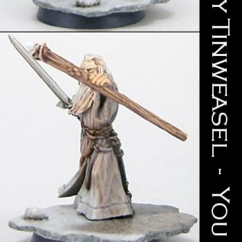 Gandalf at the Bridge of Khazad Düm w/ OSL by Tinweasel