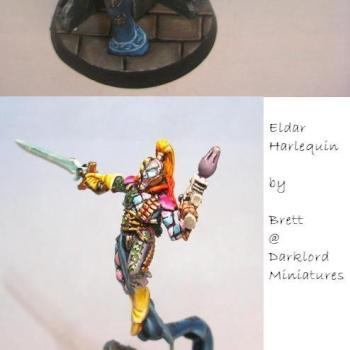 Eldar Harlequin by darklord