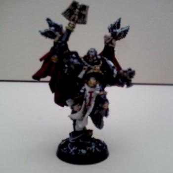 Chaplain of the Grail Knights by KLK