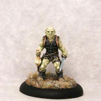 Ral Partha half orc thief by Julie Guthrie by Moonglum68