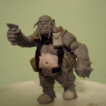 ogryns ogryn conversion Ogre Bull by hobbesthered