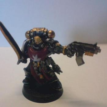 Black Templars Castellan Draco by Runeforger