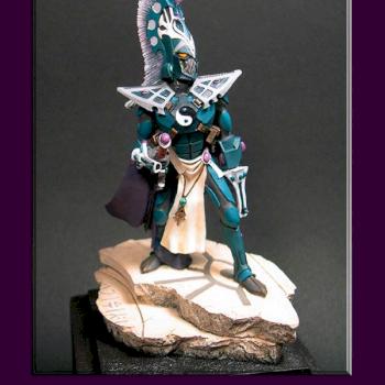 Forgeworld Eldar Asurmen by cfwheeler58