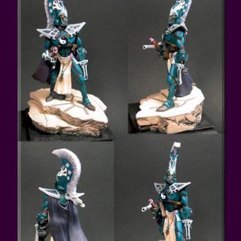 Forgeworld Eldar Asurmen by cfwheeler58