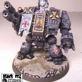 Black Templar Dreadnought by blackfezstudios