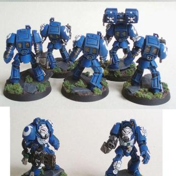 Ultramarines Terminators by FIGURAOBSCURA