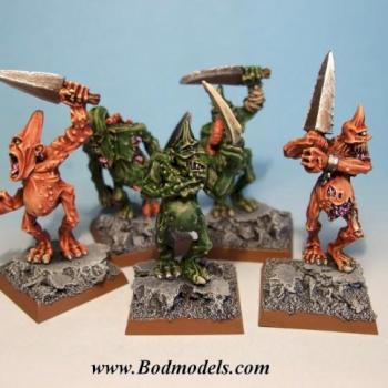 Nurgle Plague Bearers by kinjesus