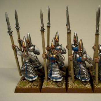 WIP - high elf spearmen unit by shug