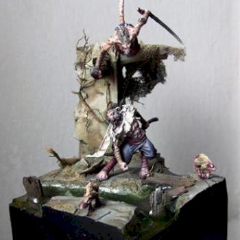 Alkemy - Diorama Khaliman by iwok