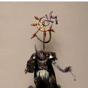 Slaanesh Chaos Marine Lord by Tsinatas