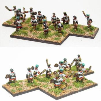 Warmaster Ancient (10mm) Late Romans Slingers 4 by legdba