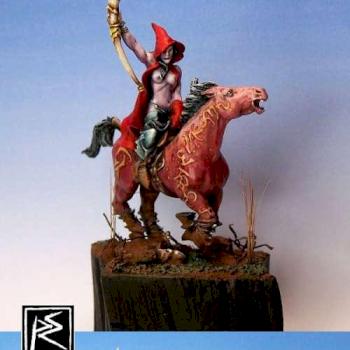 Dark Light Cavalry Musician (female) by ragnaroth