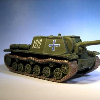 Finnish ISU-152 by goblinjester