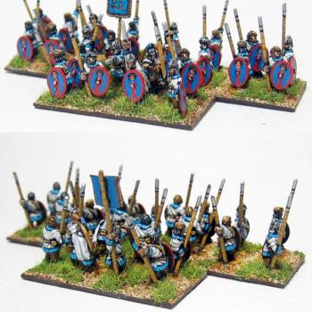 Warmaster Ancient (10mm) Late Romans Auxiliaries 1 by legdba