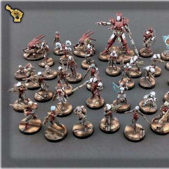 Scar_hand Painting - Infinity Nomads Corregidor Collection by Nazroth by Nazroth