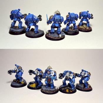 ULTRAMARINES Terminator squad by Graveus