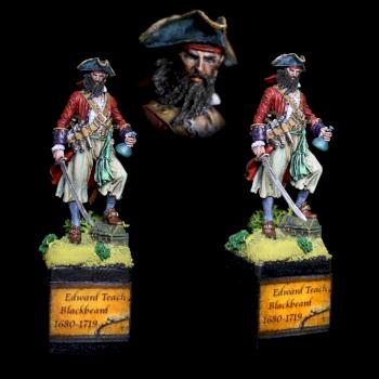 Edward Teach Blackbeard 1680–1719 - Andrea Miniatures 54mm (2015) by bapfometh