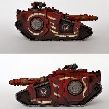 Legion Sicaran Venator Blood Angel by evilsgod