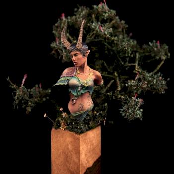 Mujer Fauno - Female Faun by Jike Ichi