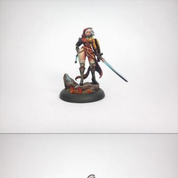 Kingdom Death - Wrath of Kings Crossover - Twilight Knight Dame Allison by Wondercat