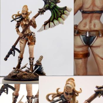 Kingdom Death Pinup Weapon Smith Collage by Screaming Antelope