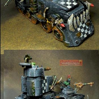 Space Orks War Wagon 1 by Sunfalcon