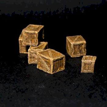 Wooden Boxes set by MisterSwarm