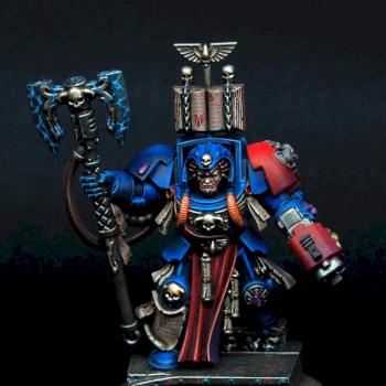 Space Hulk Blood Angels Librarian Lexicanium Calistarius by gimiak