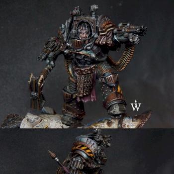 Perturabo Primarch of the Iron Warriors by WarmasterPainting