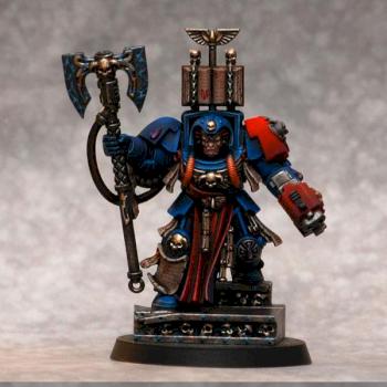 Space Hulk Blood Angels Librarian Lexicanium Calistarius by gimiak