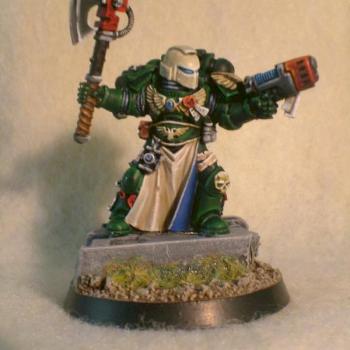 Dark Angel Mk ll Veteran Space Marine by Claws of Imjin