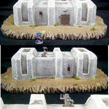 Command Bunker Terrain for 40K or other games by CaptNarcissisto