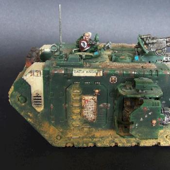 Dark Angels Land Raider by WatrobaR