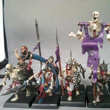 Warhammer Vampire Counts Skeletons by Violettra