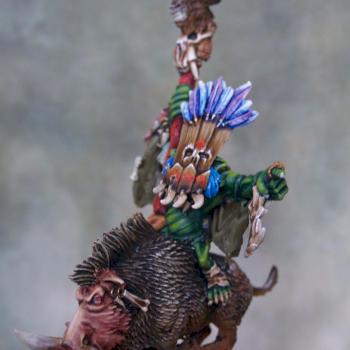 Wurrzag da Great Green Prophet by PowerhouseMiniatures