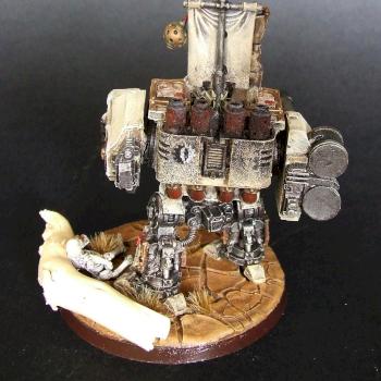 Dark Angels Venerable Dreadnought. by WatrobaR