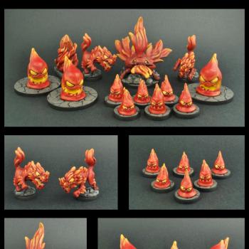 Super Dungeon Explore: Fireflow Denizens by MiniKingdom