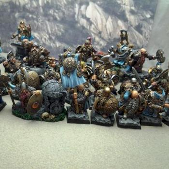 WIP Dwarf army 3 by gilsby