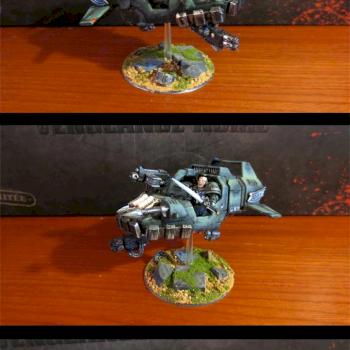 Dark Angels Land Speeder by J.A.C.