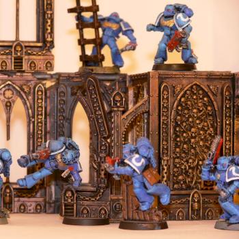 Ultramarines tactical squad by Szeltan