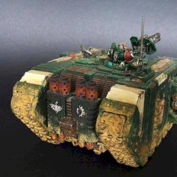 Dark Angels Land Raider by WatrobaR