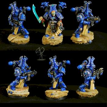 Thousand Sons Squad by spiralingcadaver