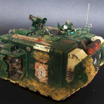 Dark Angels Land Raider by WatrobaR