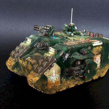 Dark Angels Land Raider by WatrobaR