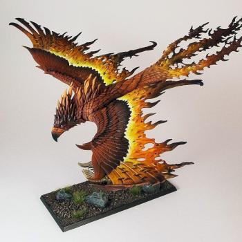 High Elves Flamespyre Phoenix - brighter photo by Jarrett